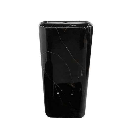 LT-391-CS-BL black wall-hung-basins