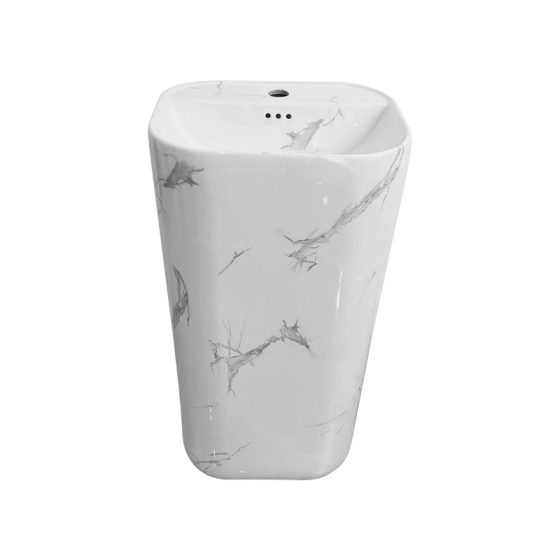 LT-391-DP-CT20 patterned wall-hung-basins