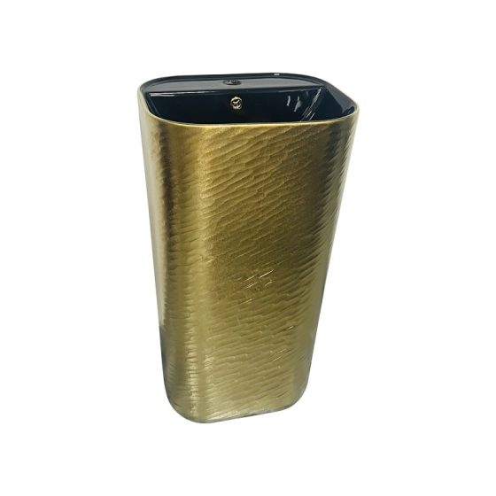 LT-391-GI-GDBL1 gold wall-hung-basins