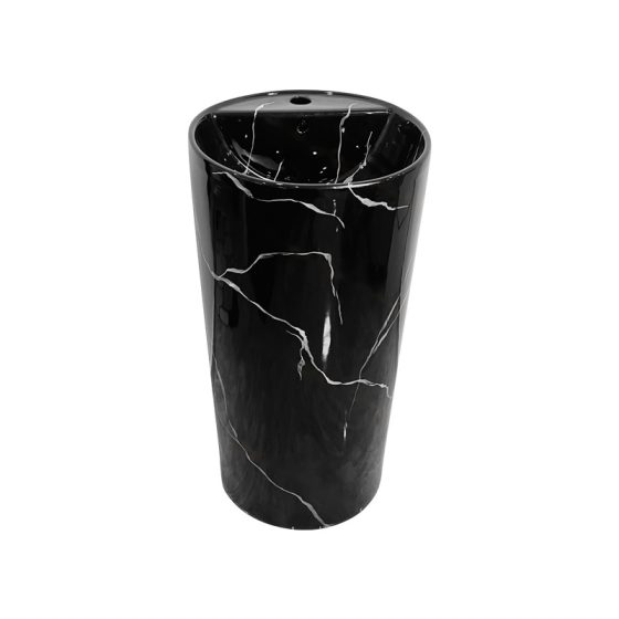 LT-393-CS-BL1 black pedestal-basins
