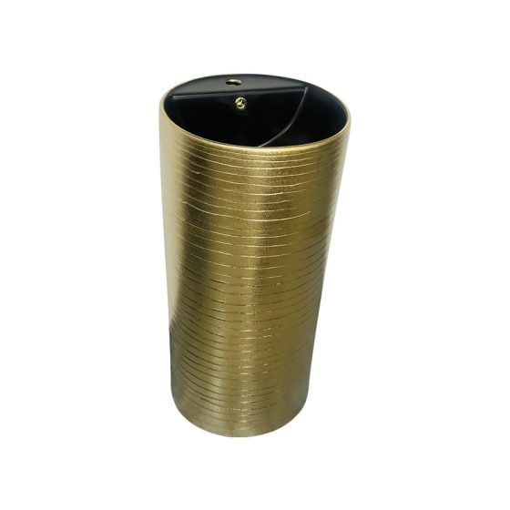 LT-393-GI-M-GDBL gold pedestal-basins