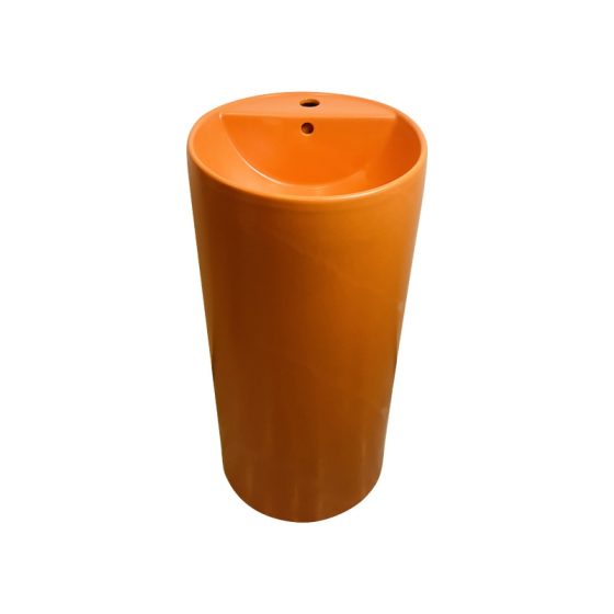 LT-393-M-O colored pedestal-basins