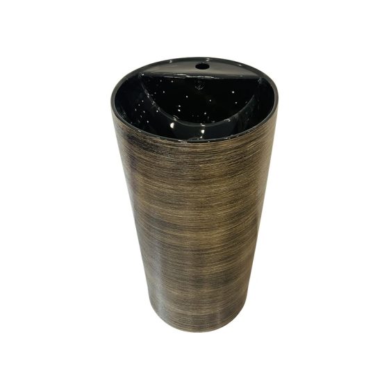 LT-393-SE-BRBL1 gold pedestal-basins
