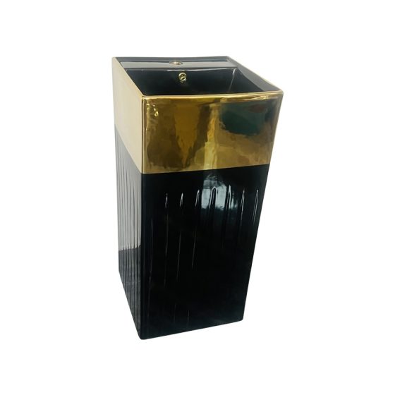 LT-394-GI-BLGD black pedestal-basins
