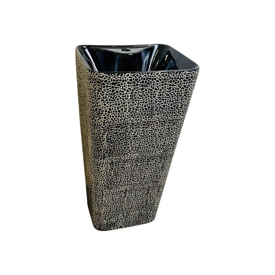 LT-395-HE-BLG2 black pedestal-basins