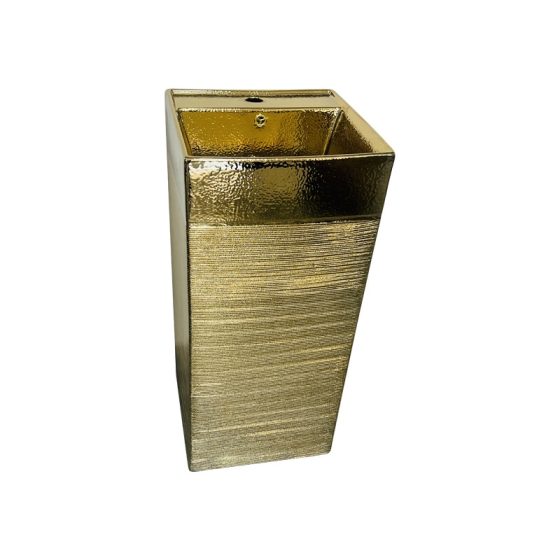 LT-396-GI-HE-PG1 gold pedestal-basins