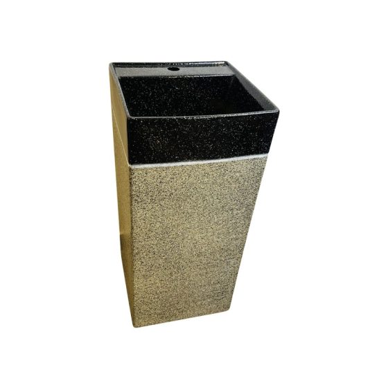 LT-396-SE-CDG-KBL gold pedestal-basins