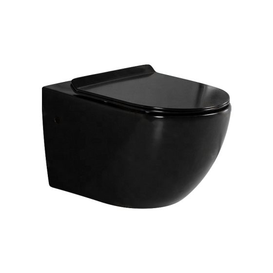 LT-401W-CG-BL black wall-hung-toilets