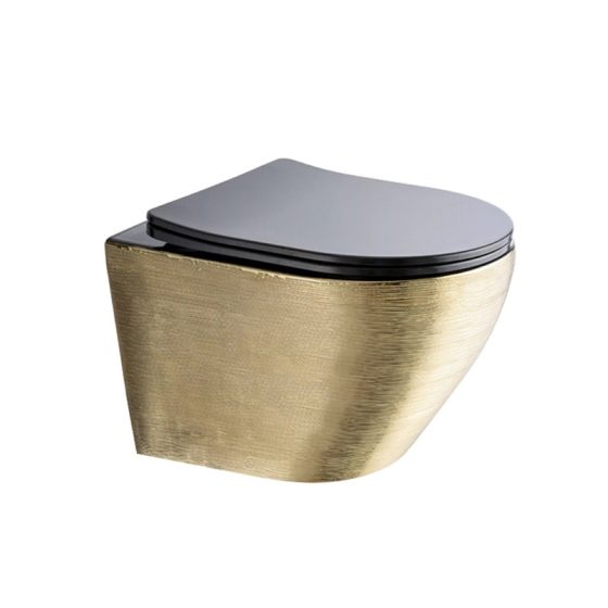 LT-401WA-BS-GBL gold wall-hung-toilets