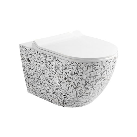 LT-401WA-DC-W4 grey wall-hung-toilets