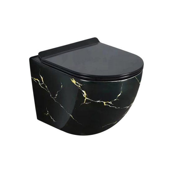 LT-401WA-DP-BL2 black wall-hung-toilets
