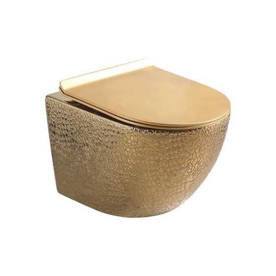 LT-401WA-GI-G1 gold wall-hung-toilets