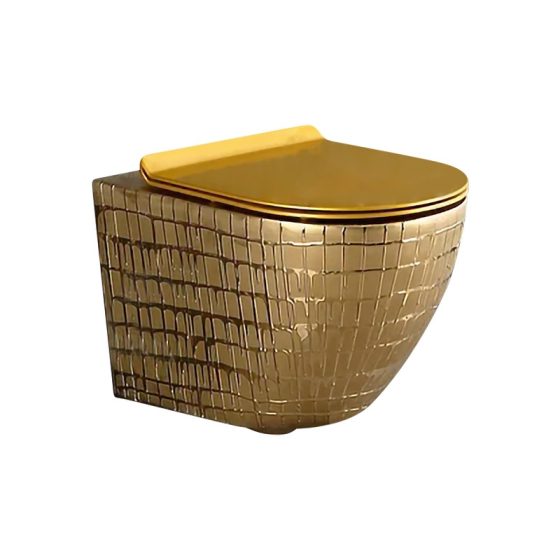 LT-401WA-GI-G4 gold wall-hung-toilets