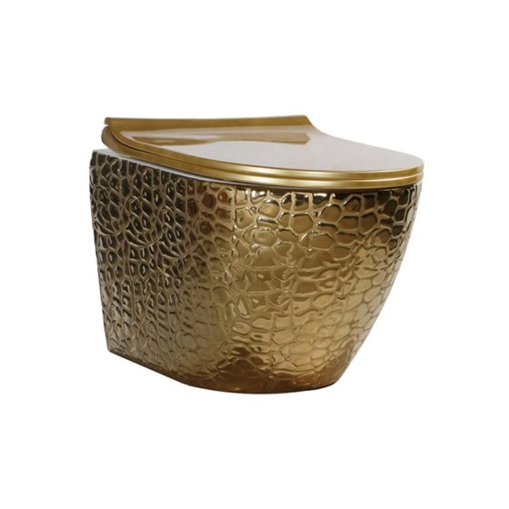 LT-401WA-GI-GW3 gold wall-hung-toilets