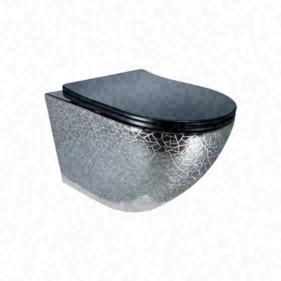 LT-401WA-GI-SGBL2 patterned wall-hung-toilets