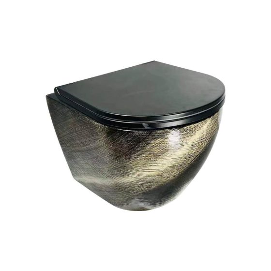 LT-401WA-GID-BLBS patterned wall-hung-toilets
