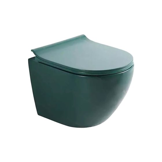 LT-401WA-M-BG colored wall-hung-toilets