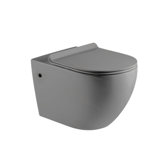 LT-401WA-M-LG grey wall-hung-toilets
