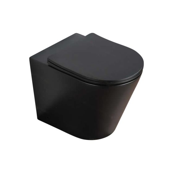 LT-402-M-BL black wall-hung-toilets