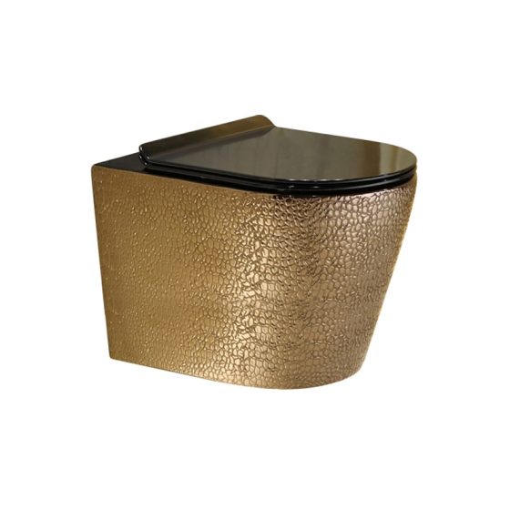 LT-402W-GI-GBL1 gold wall-hung-toilets
