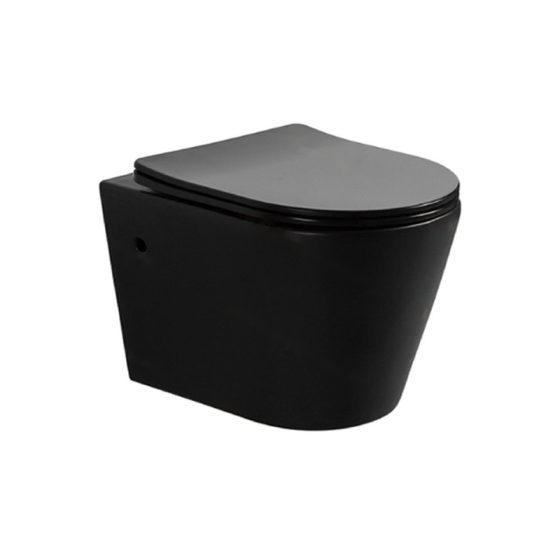 LT-402W-M-BL black wall-hung-toilets
