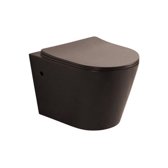 LT-402W-M-DB black wall-hung-toilets