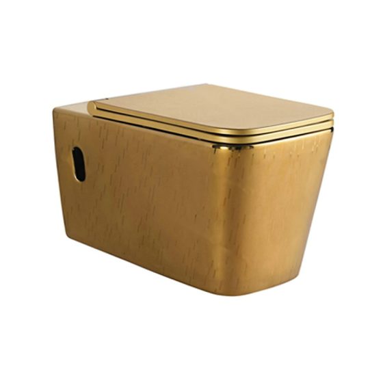 LT-403W-GI-G1 gold wall-hung-toilets