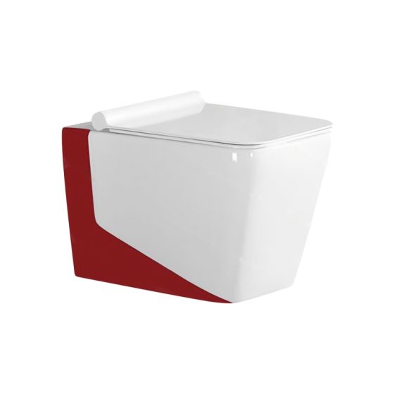 LT-408W-CG-WR patterned wall-hung-toilets