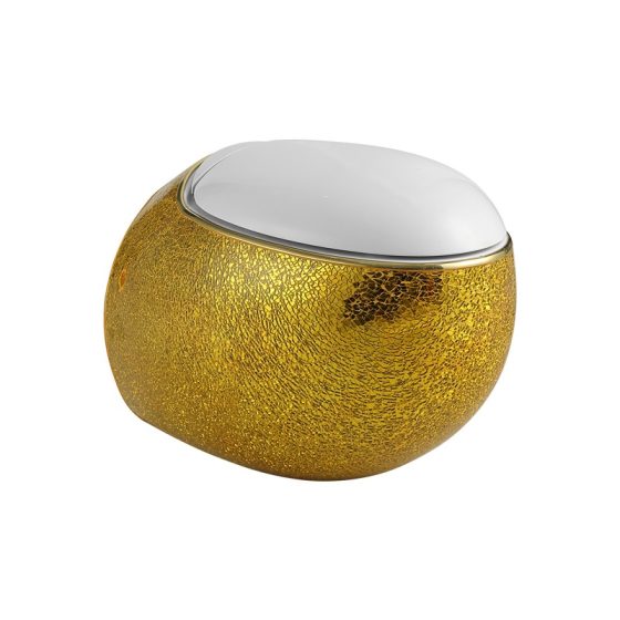 LT-411W-CGB-PG gold wall-hung-toilets