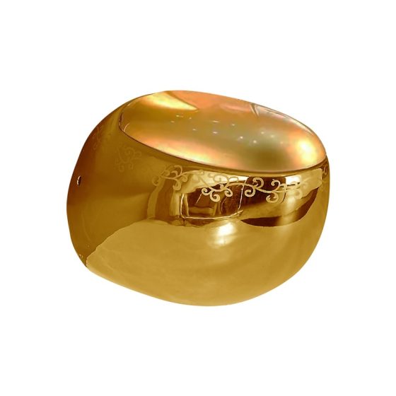 LT-411W-GID-G2 gold wall-hung-toilets