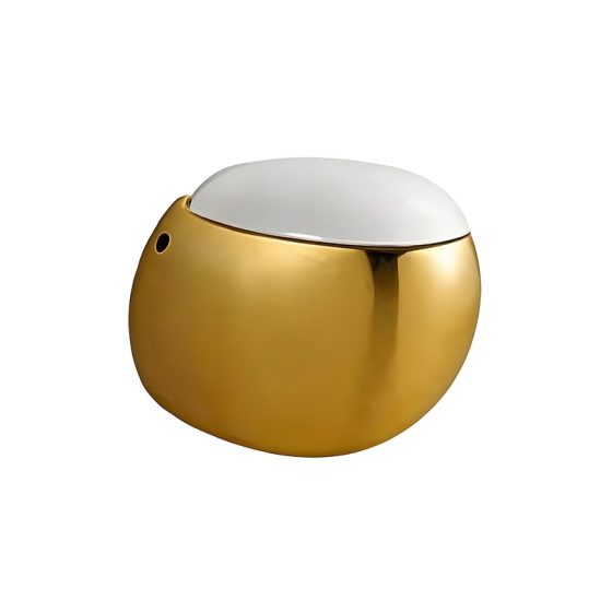 LT-411W-GID-GW gold wall-hung-toilets