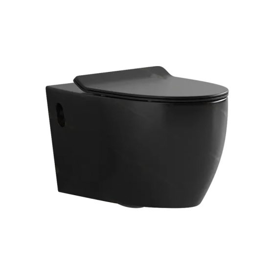 LT-412W-M-BL black wall-hung-toilets