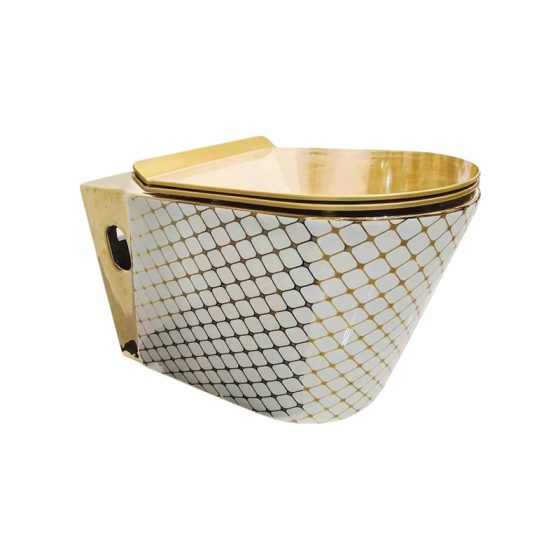 LT-442W-GID-G2 patterned wall-hung-toilets