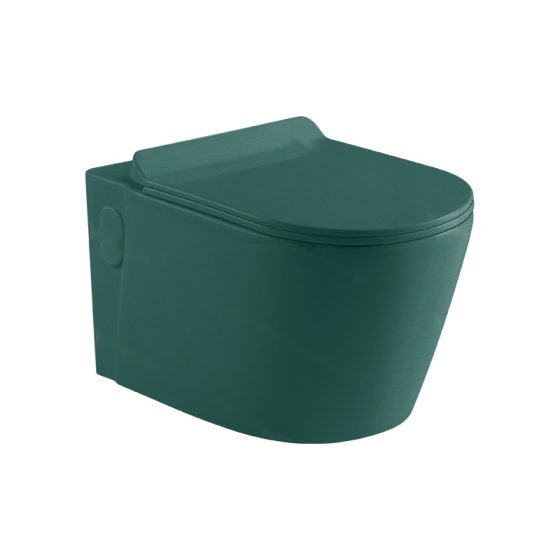 LT-442W-M-BG colored wall-hung-toilets