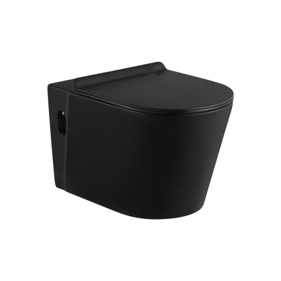 LT-442W-M-BL black wall-hung-toilets
