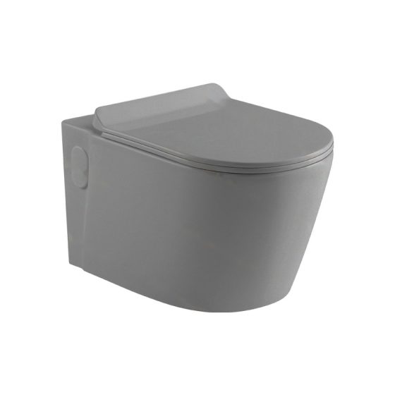 LT-442W-M-LG grey wall-hung-toilets