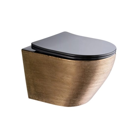 LT-450W-BS-CGBL patterned wall-hung-toilets