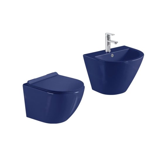 LT-450W-CG-SB-----LT-501-CG-SB white wall-hung-toilet-suites
