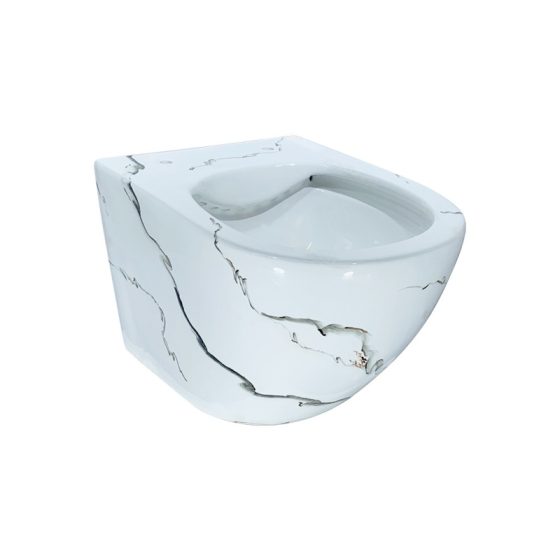 LT-450W-CS-CT17 patterned wall-hung-toilets