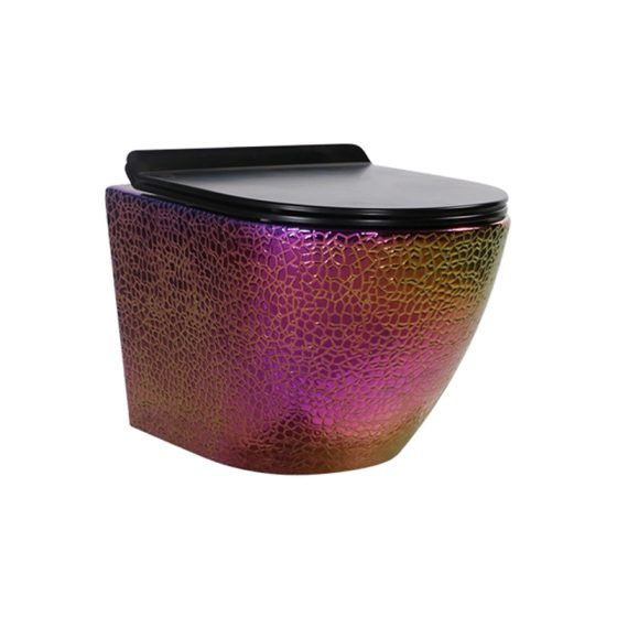 LT-450W-GI-FGBL2 patterned wall-hung-toilets