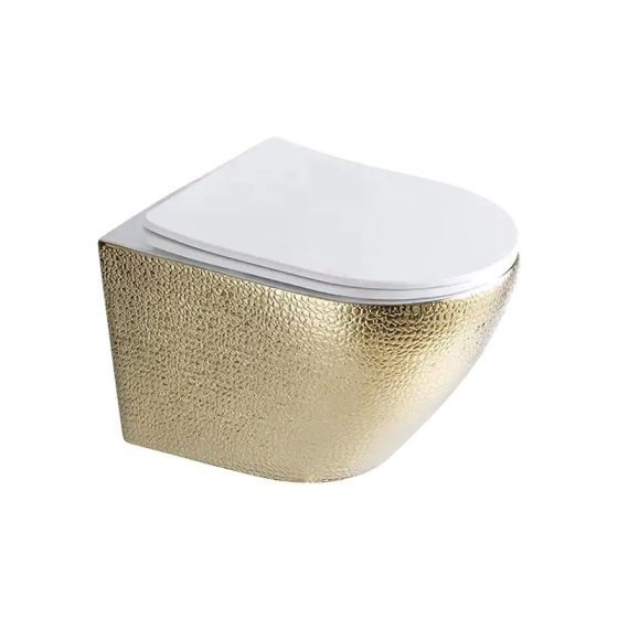 LT-450W-GI-GW1 gold wall-hung-toilets