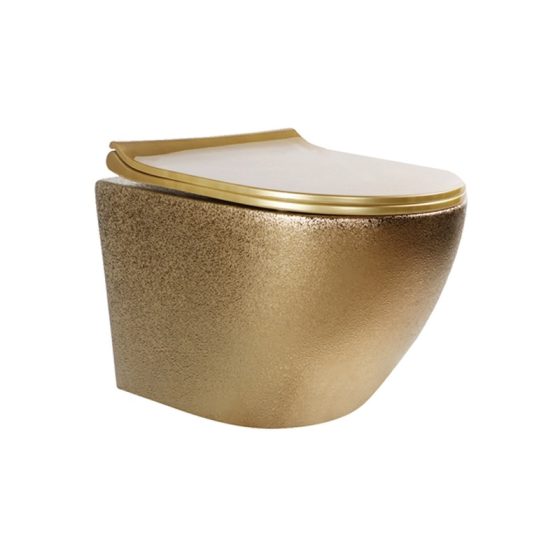 LT-450W-GI-RG2 gold wall-hung-toilets