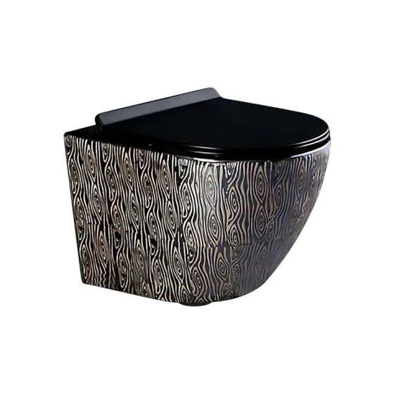 LT-450W-GID-BLG9 black wall-hung-toilets