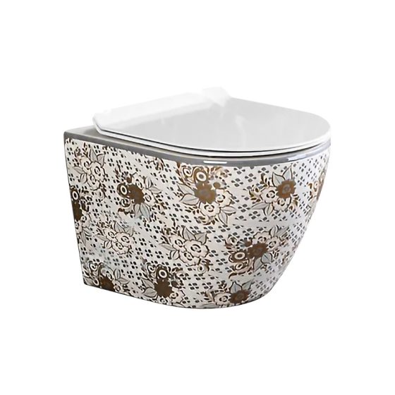 LT-450W-GID-WSG2 patterned wall-hung-toilets
