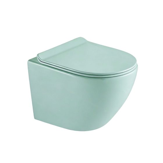 LT-450W-M-GN patterned wall-hung-toilets