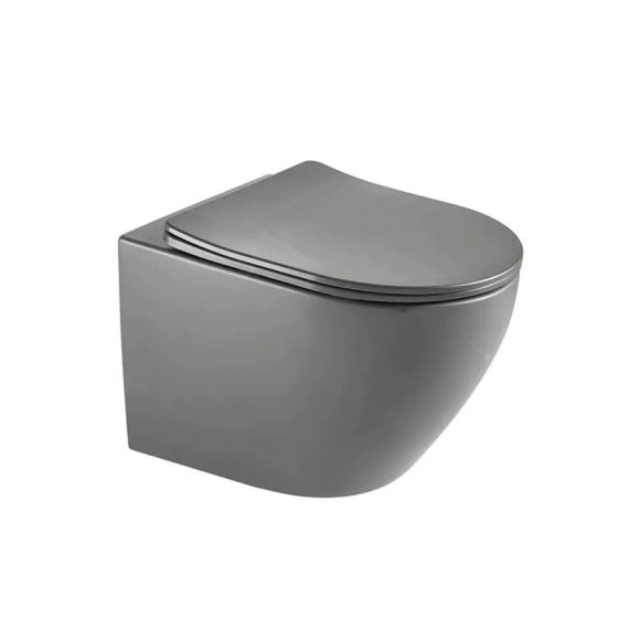 LT-450W-M-LG grey wall-hung-toilets
