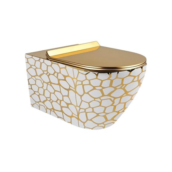 LT-450WB-GID-WG patterned wall-hung-toilets