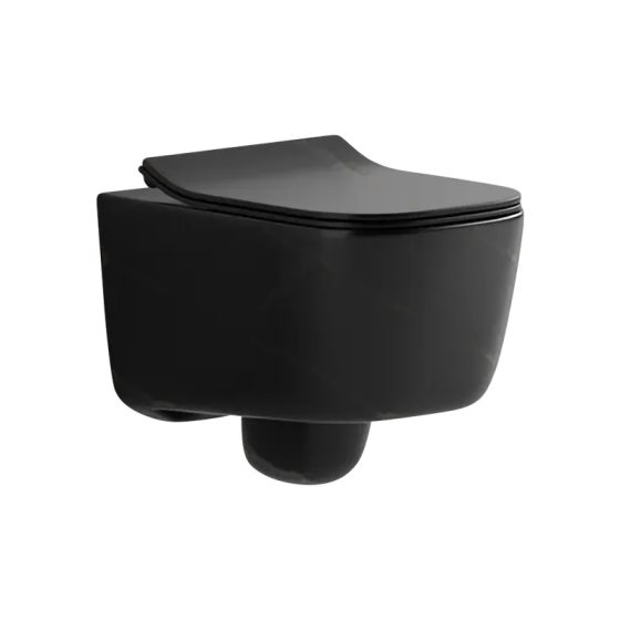 LT-451W-M-BL black wall-hung-toilets