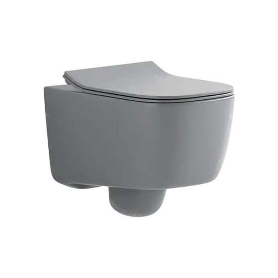LT-451W-M-LG grey wall-hung-toilets