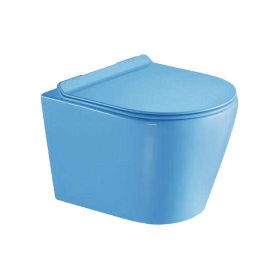 LT-452W-CG-BU colored wall-hung-toilets